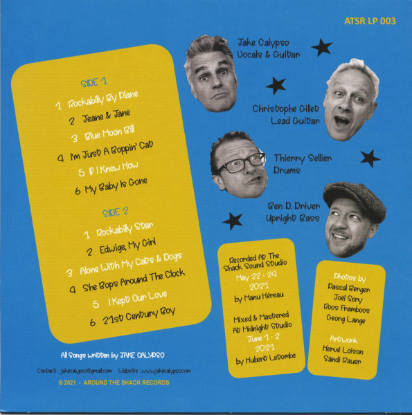 Jake Calypso & His Red Hot – Rockabilly Star (LP)