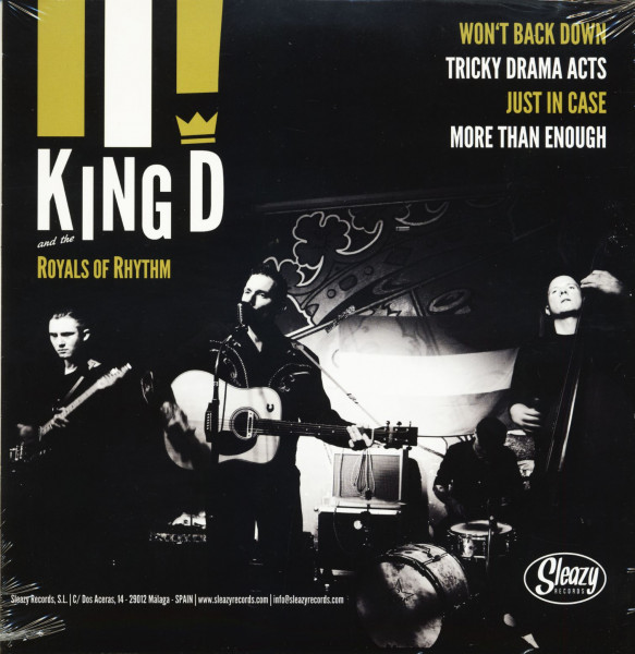 King D And The Royals Of Rhythm - The New Attention! (LP, 10inch)