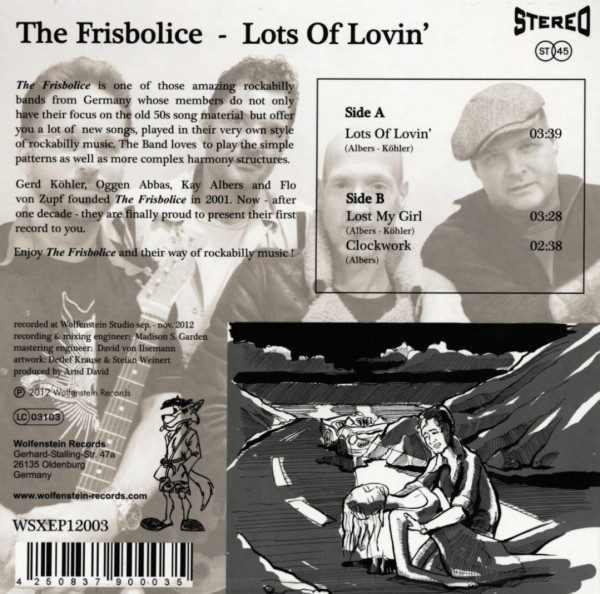 Lots Of Lovin' (7inch, 45rpm, EP, PS)