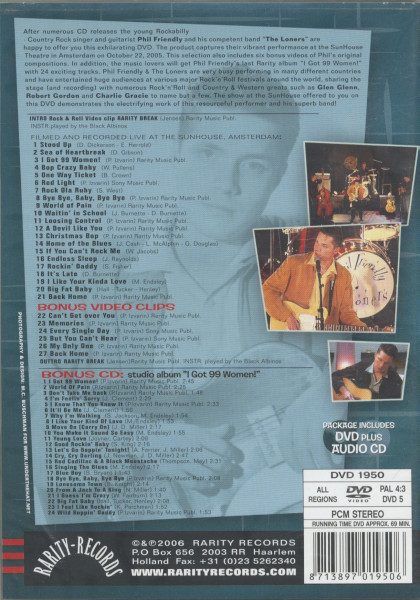 Live At The Sunhouse - I Got 99 Women (DVD + CD)