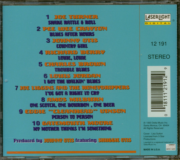 Johnny Otis Presents - The Best Of R&B Volume 1 (CD)