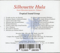 Aperçu: Silhouette Hula - Sweet Hawaiian Memories Vol.1 (CD) Aperçu: Silhouette Hula - Sweet Hawaiian Memories Vol.1 (CD)