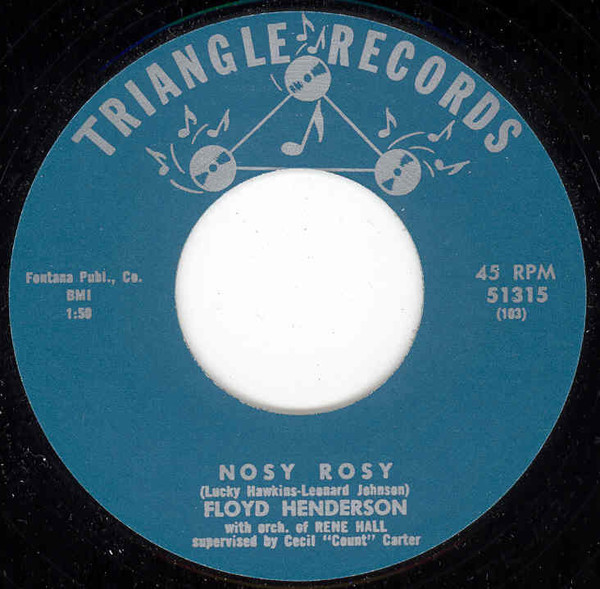 Nosy Rosy - Tenderly (7inch, 45rpm)