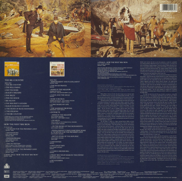 The Big Country - How The West Was Won - Soundtracks (LP)