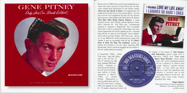 The Many Sides Of Gene Pitney - Only Love Can Break A Heart (CD)