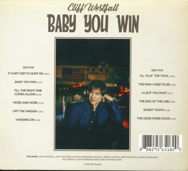 Baby You Win (CD)