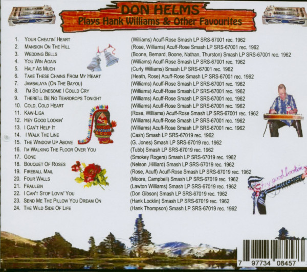Plays Hank Williams & Other Favourites (CD)