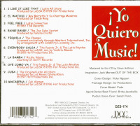 Aperçu: Yo Quiero Music (CD) Aperçu: Yo Quiero Music (CD)