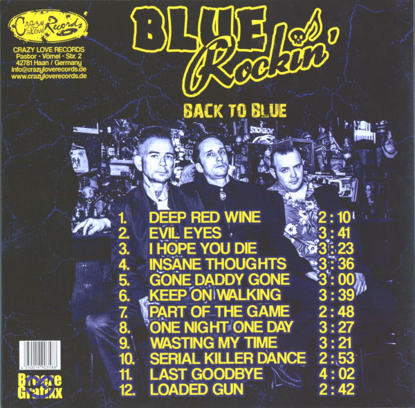 Back To Blue (LP)