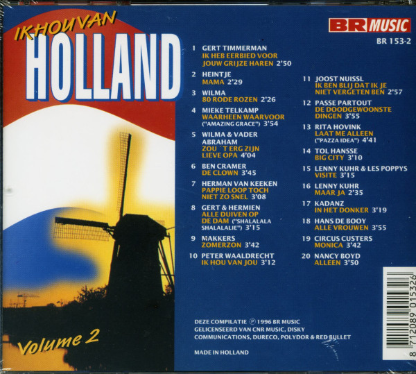 Ik Hou Van Holland Vol.2 (CD)