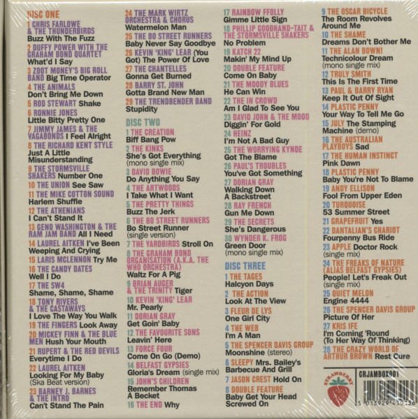 Halcyon Days - 60s Mod, R&B, Brit Soul & Freakbeat Nuggets (3-CD)