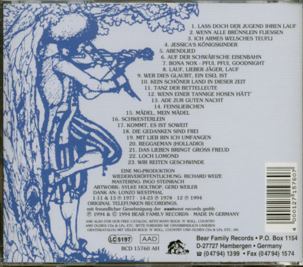 Die Gedanken sind frei (CD)