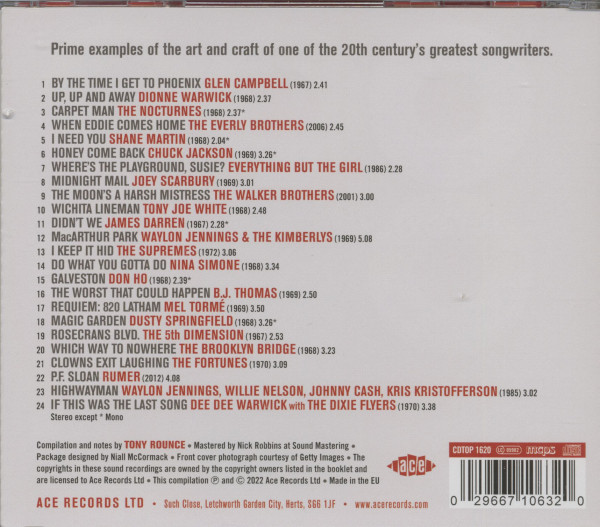 Clowns Exit Laughing -The Jimmy Webb Songbook (CD)