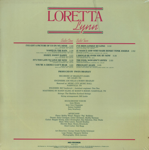 Loretta (LP, cut-out)