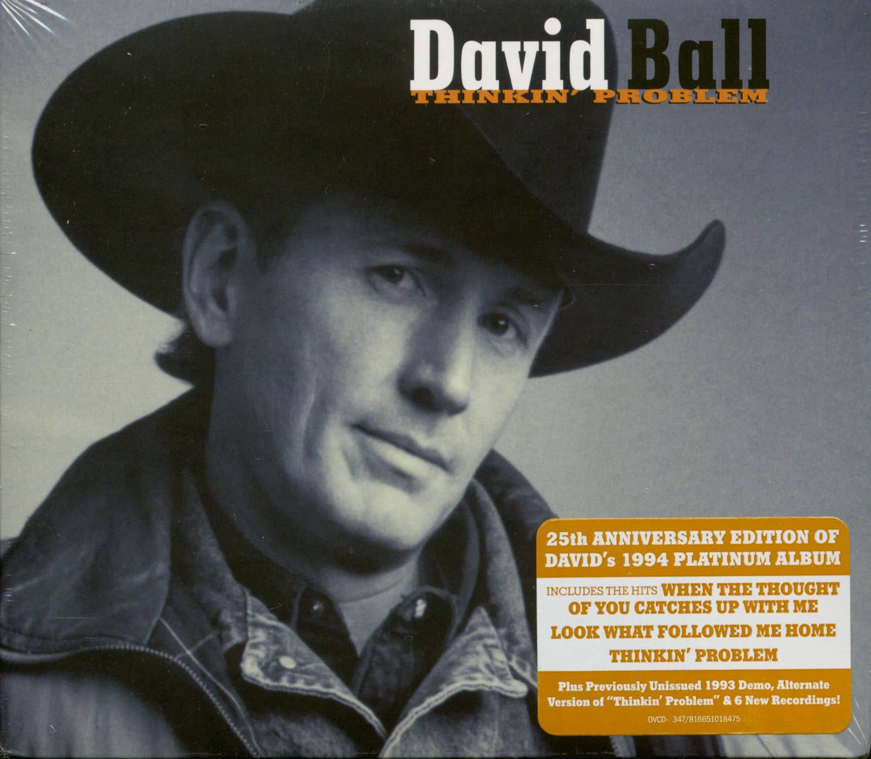 David Ball CD: Thinkin' Problem - 25th Anniversary (CD) - Bear Family ...