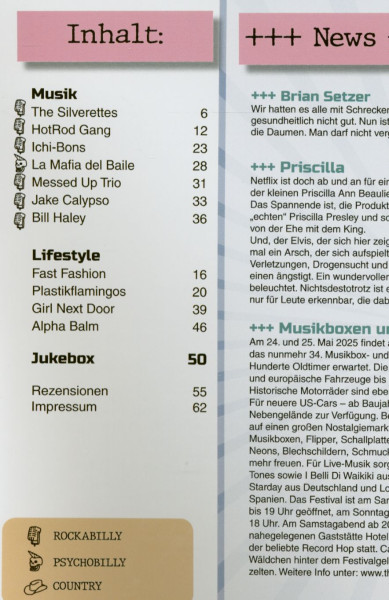 Das Rock'n'Roll Magazin - Ausgabe 56