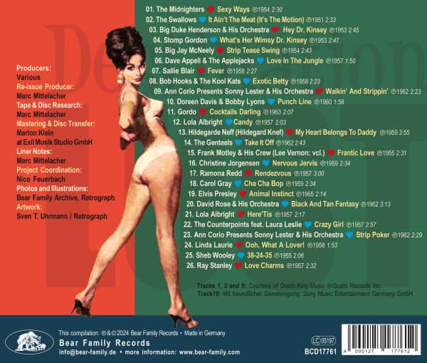 Destination Lust Pt. 3 - Love In The Jungle - The World Of Love, Sex and Violence (CD)
