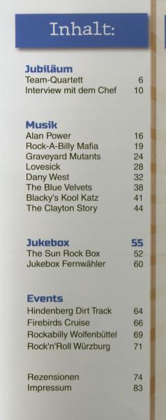 Das Rock'n'Roll Magazin - Ausgabe 60