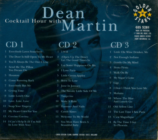 Cocktail Hour With Dean Martin (3-CD)