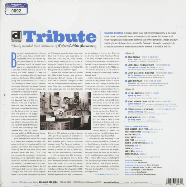 Tribute Delmark's 65th Anniversary (LP)