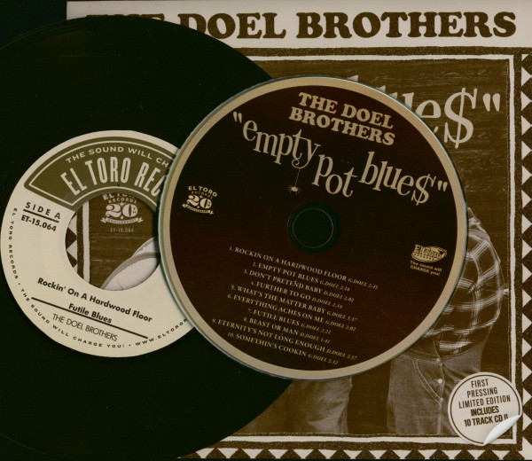 Empty Pot Blues (7inch, 45rpm, PS, + Bonus CD)