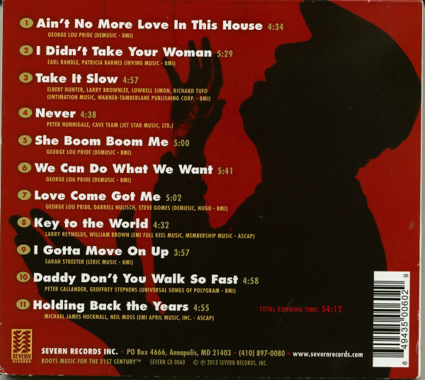 Ain't No More Love In The House (CD)