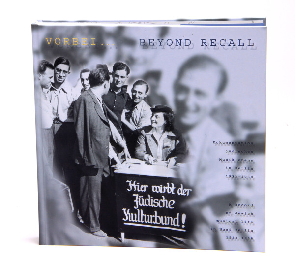 Vorbei... Beyound Recall (Buch) - Hier wirbt der Jüdische Kulturbund!