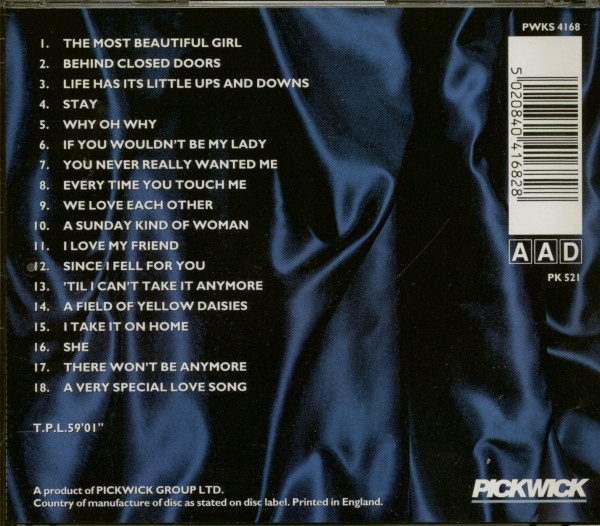 The Most Beautiful Girl (CD)