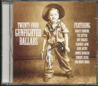 Aperçu: Twenty-Four Gunfighter Ballads (CD) Aperçu: Twenty-Four Gunfighter Ballads (CD)