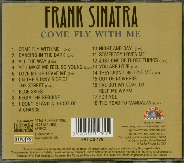 Come Fly With Me (CD)