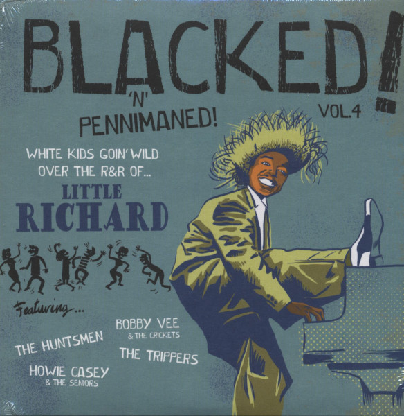 Blacked! 'N' Pennimaned! Vol.4 (7inch, EP, 45rpm, PS)