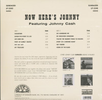 Aperçu: Now Here's Johnny Cash (LP) Aperçu: Now Here's Johnny Cash (LP)