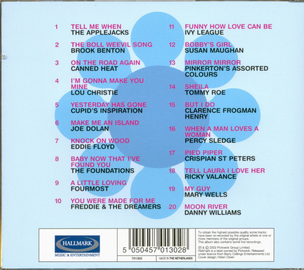 Hits Of The 60's Vol.2 (CD)