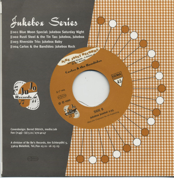 Jukebox Jezebel - Jukebox Rock (7inch, 45rpm)