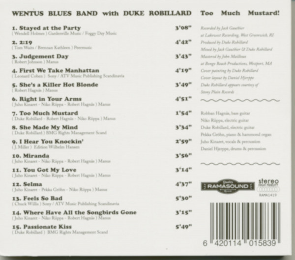 Too Much Mustard! (CD)