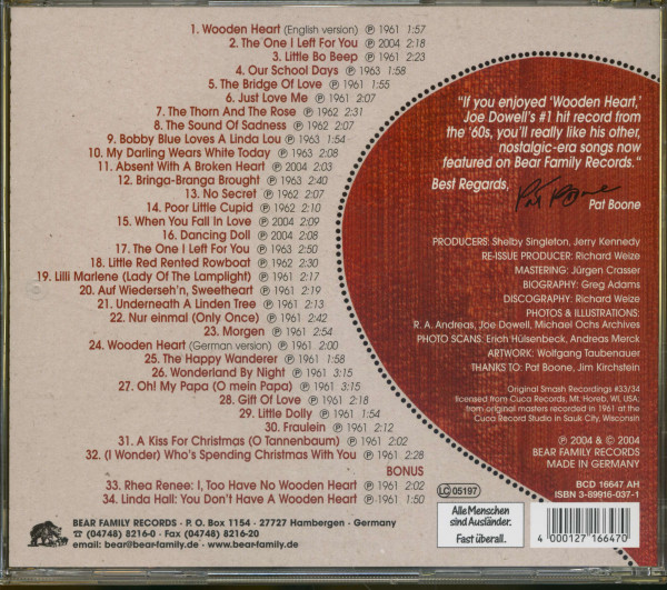 Wooden Heart (CD)