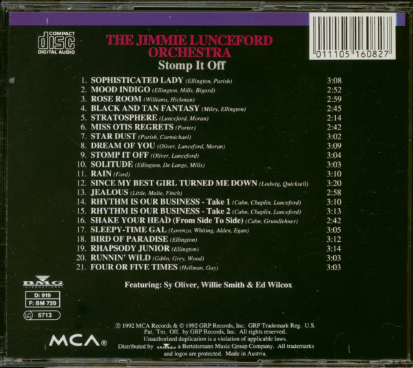 Stomp It Off (CD)