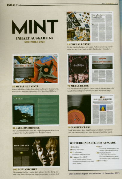 Mint Magazin #64, 11/23 (Beatles Cover)