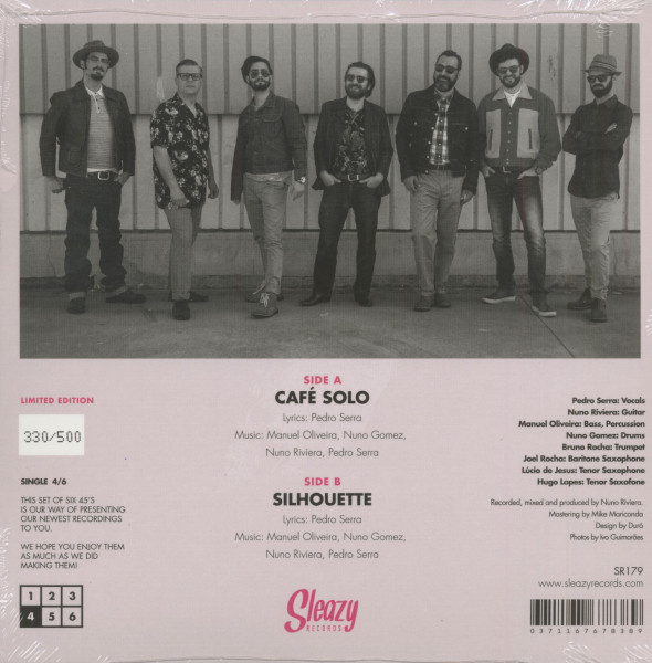 Cafe Solo - Silhouette (7inch, 45rpm, PS)