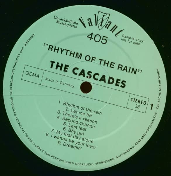 Rhythm Of The Rain (LP)