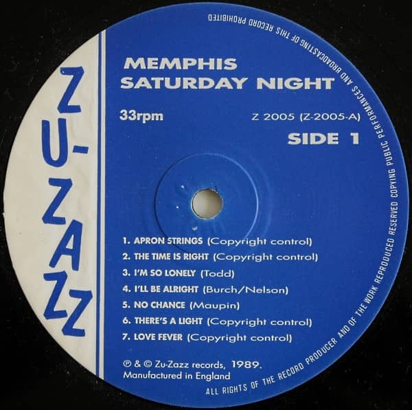 Memphis Saturday Night (LP)