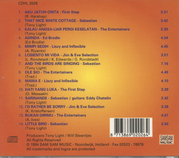 Indonesian Love Songs Adinda Vol.1 (CD)