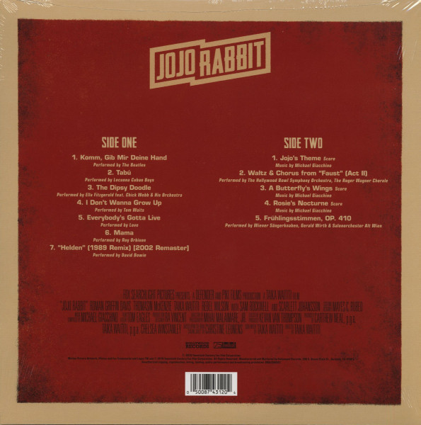 Jojo Rabbit - Original Motion Picture Soundtrack (LP)