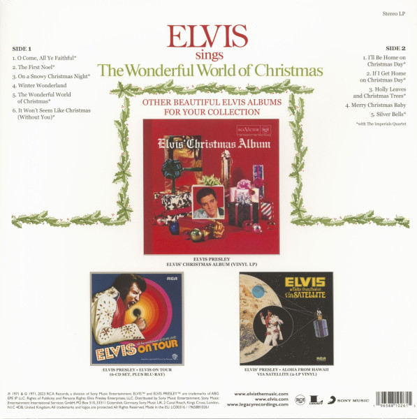 Elvis Sings The Wonderful World Of Christmas (LP)