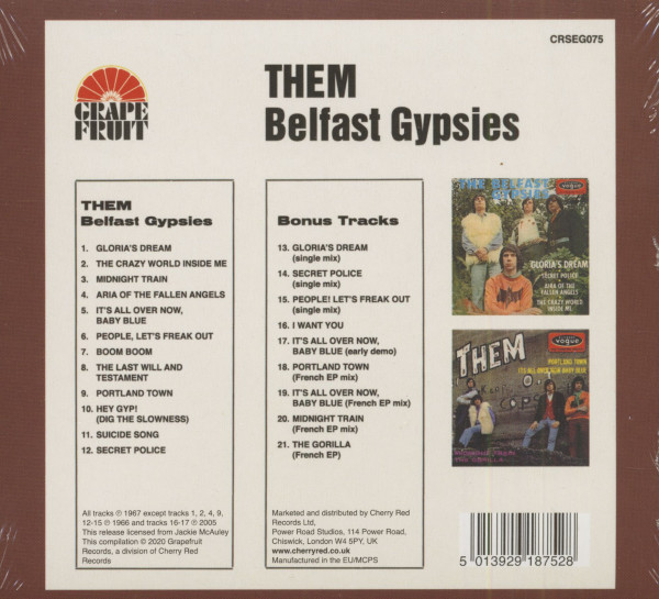 Them Belfast Gypsies (CD)