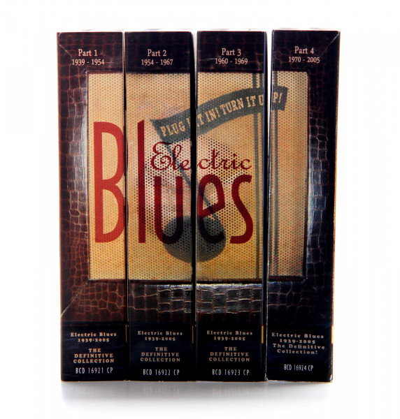 Electric Blues - Plug It In! Turn It Up! - Vol. 1-4 CD-Bundle (12-CD)