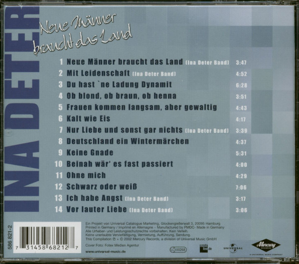 Neue Männer Braucht Das Land (CD)