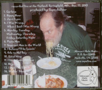 Aperçu: Pasta Man - Live (CD) Aperçu: Pasta Man - Live (CD)