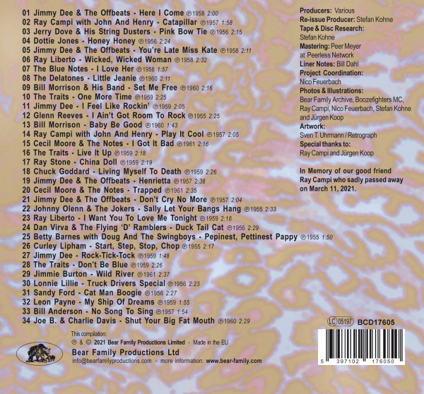 Vol.36 - Rockabilly & Rock 'n' Roll From The Vaults Of TNT Records (CD)