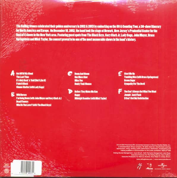 GRRR Live! Live At Newark 2012 (3-LP, White Vinyl, Ltd.)
